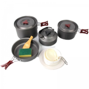 camping picnic cookware set
