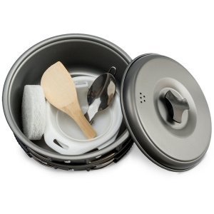 camping picnic cookware set
