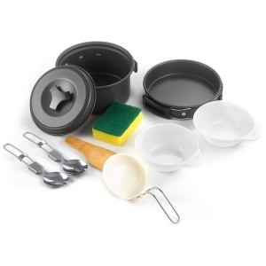 camping picnic cookware set