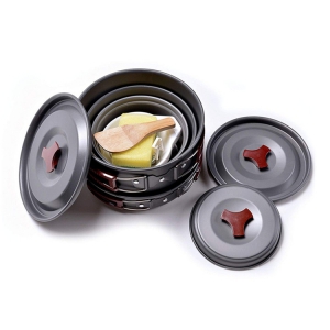 camping picnic cookware set