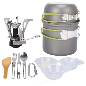 Camping picnic cookware set