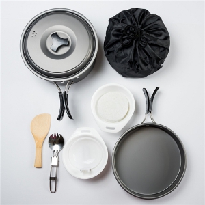 camping picnic cookware set