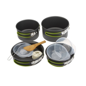 camping picnic cookware set