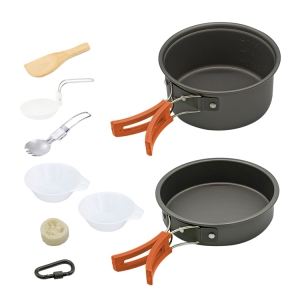 camping picnic cookware set