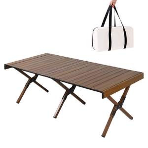 Outdoor folding table