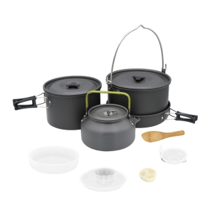 camping picnic cookware set