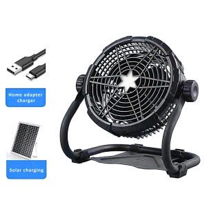 Solar multifunctional fan